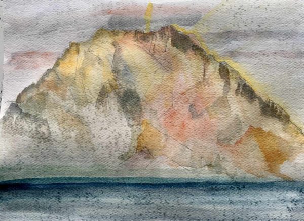 Traunsee - Watercolor