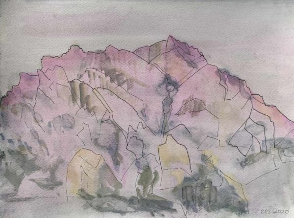 Traunsee - Watercolor